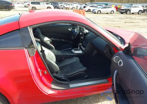 2008 Nissan 350Z Grand Touring z USA, uszkodzony, nr VIN JN1BZ34D68M701260